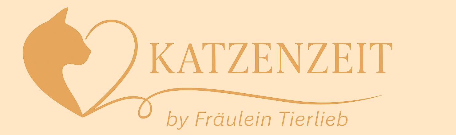 Logo Katzenzeit hellgelb groß